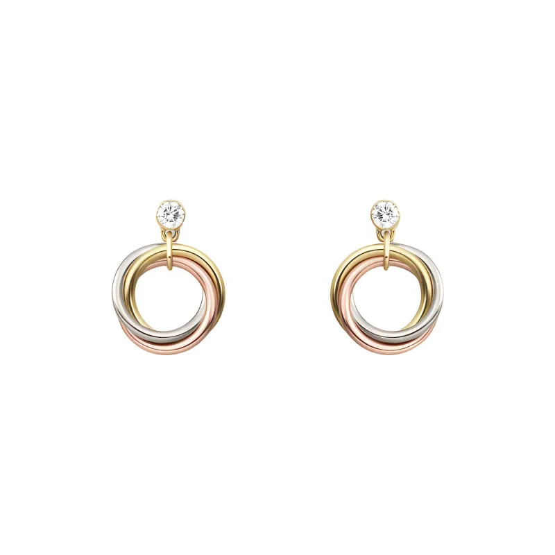 CARTIER White Gold Earrings Unisex Gold-0
