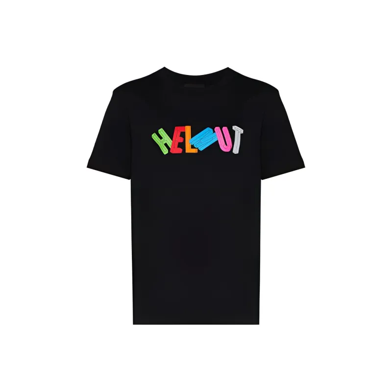 Helmut Lang T-Shirts Men Black-0