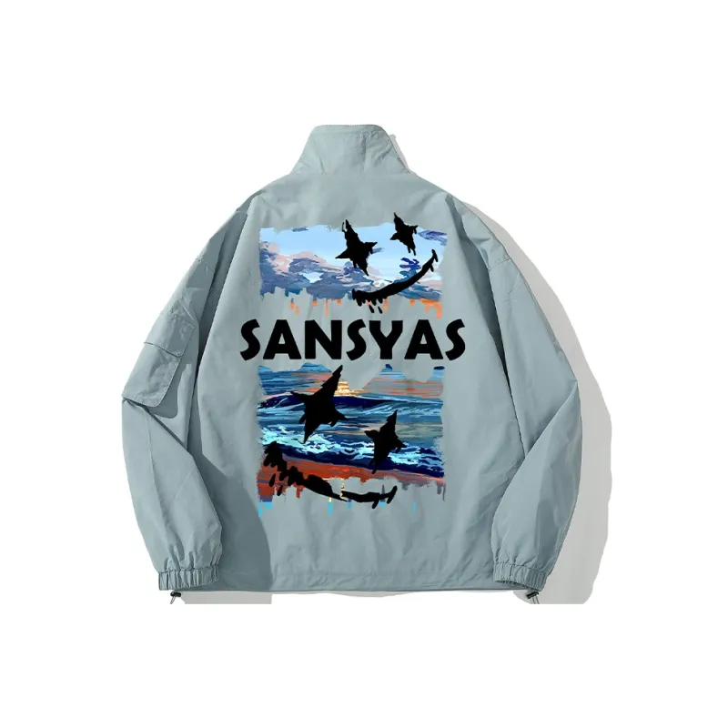 SANSYAS Jackets Unisex-10