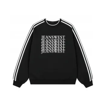 JEANSWEST Sweatshirt Unisex Black