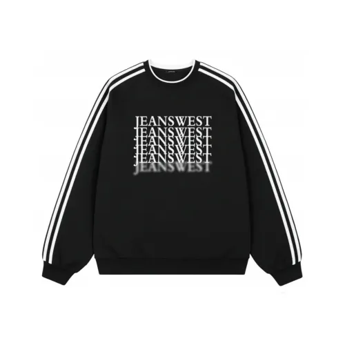 JEANSWEST Sweatshirt Unisex Black