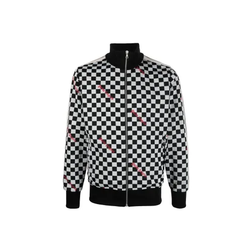 PALM ANGELS Jacquard Damier Classic Track Jacket