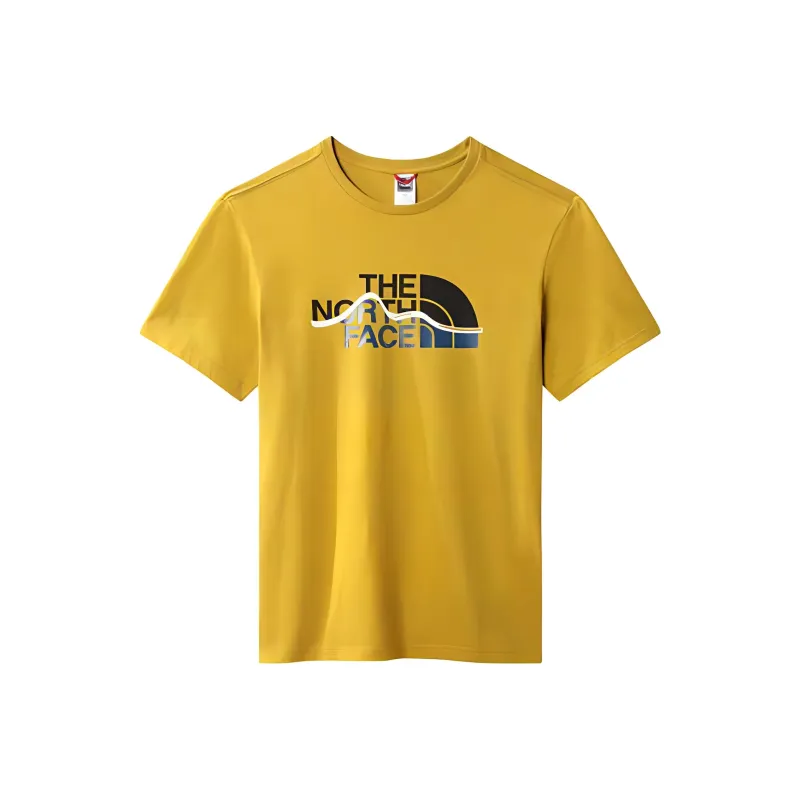 THE NORTH FACE T Shirt Men's Yellow-0