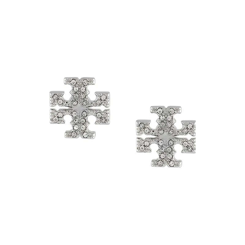 TORY BURCH Kira Pavé Stud Earrings-0