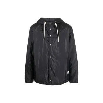 JIL SANDER Press-Stud Fastened Hooded Jacket