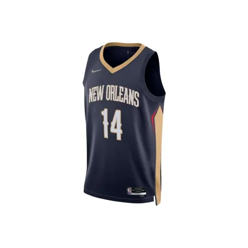 nike cheetah x NBA New Orleans PelicansIcon Tank Tops Men's Marine Blue