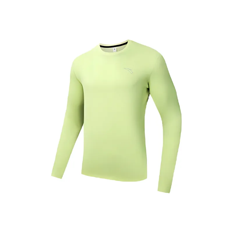 Anta Running Collection T Shirt Men's Mango Green-0