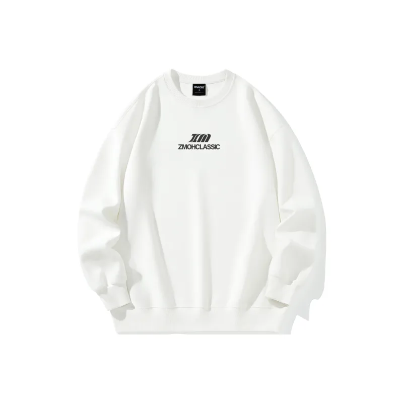 ZMOH Crewneck Sweatshirt Unisex Couple's-4