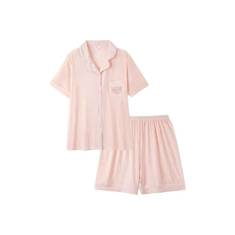 Sleeping Beauty Pajama Set Women's Pink-0