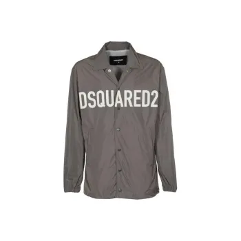 DSQUARED 2 Logo print Shirt Jacket
