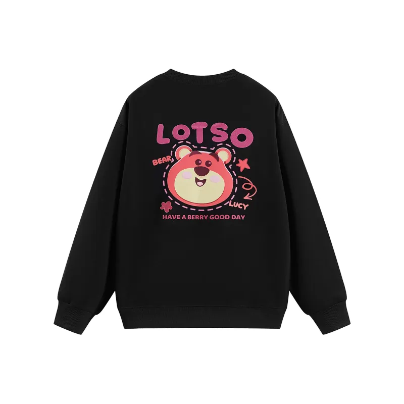 Disney Strawberry Bear Series Sweatshirts Unisex-12