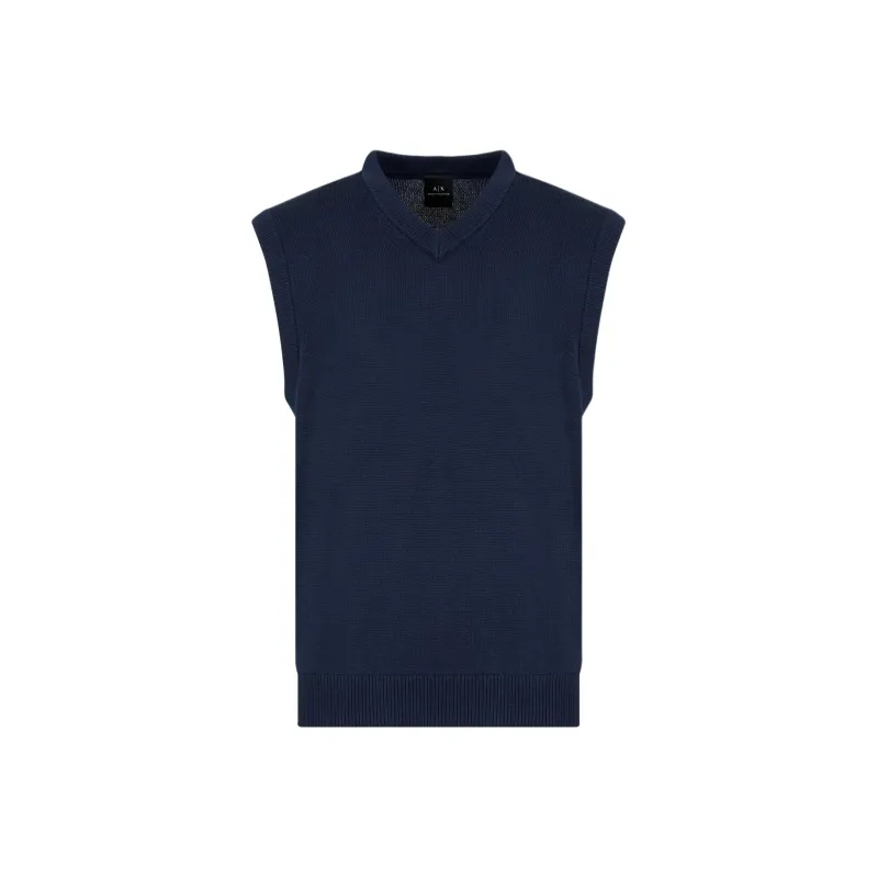 ARMANI EXCHANGEAE FW24 Tank Tops Men's Blue-0