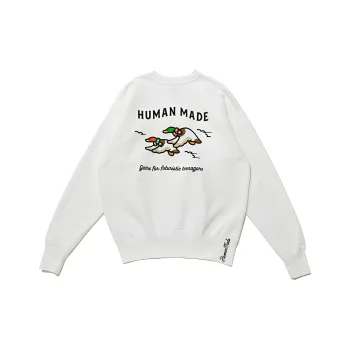 HUMAN MADE Sweatshirts Men White