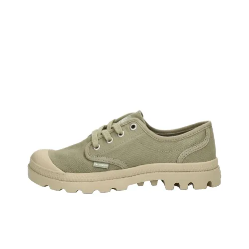 Palladium Pampa Anti Slip Wear Resistant Low Top Casual Shoes Women's Green