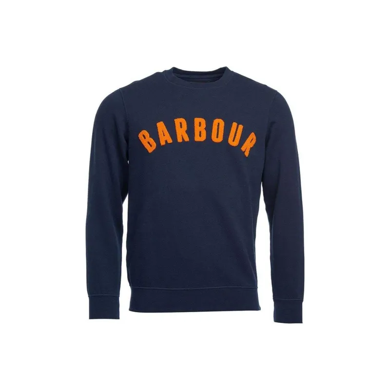 BARBOUR Prep logo Crew neck Sweatshirt-0