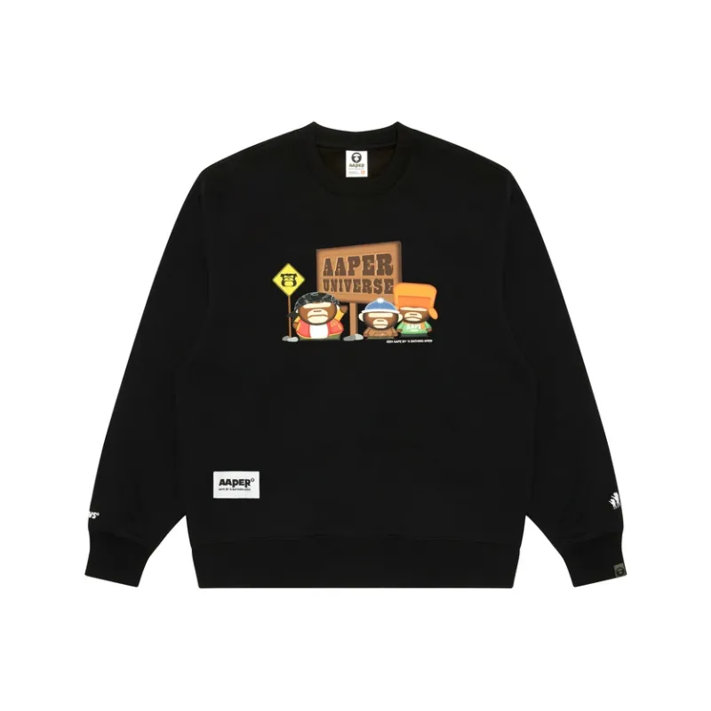 Aape Aaper Crew Neck Sweatshirt-2