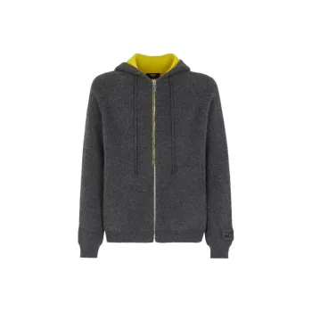 FENDI Jackets Men Gray