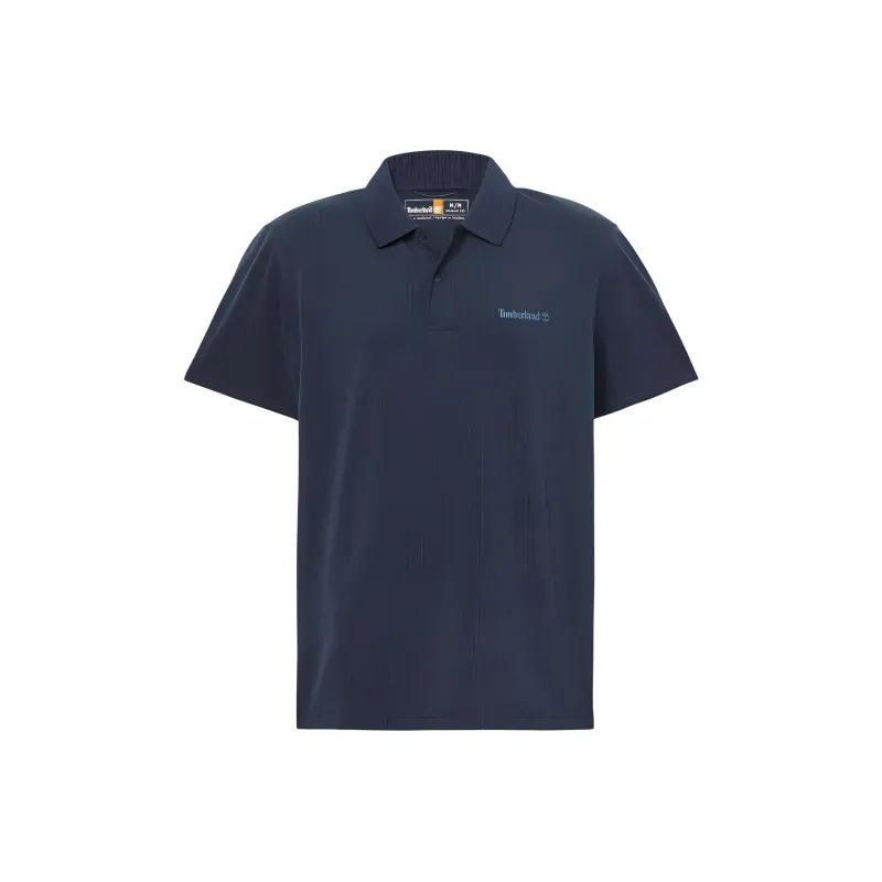 Timberland Polo Shirt Men's Blue-0