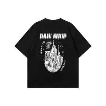 D&W T Shirts Unisex Black
