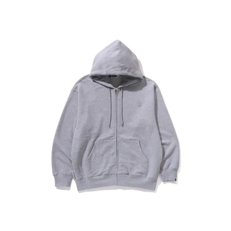 A BATHING APE One Point Relaxed Fit Full Zip Hoodie-6