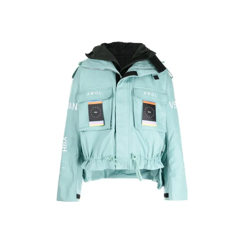 Hood By Air Jackets Unisex Light Green-0