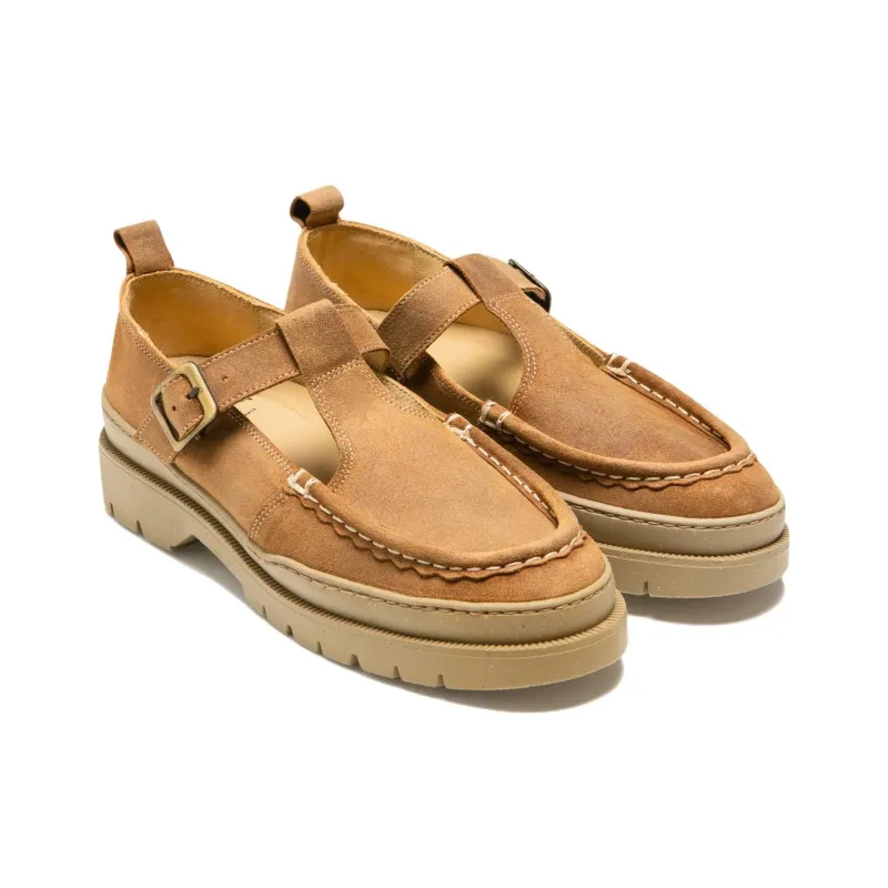 KLEMAN CLEON MANUFACTURE RADE EC Low Top Casual Shoes Unisex Camel-1