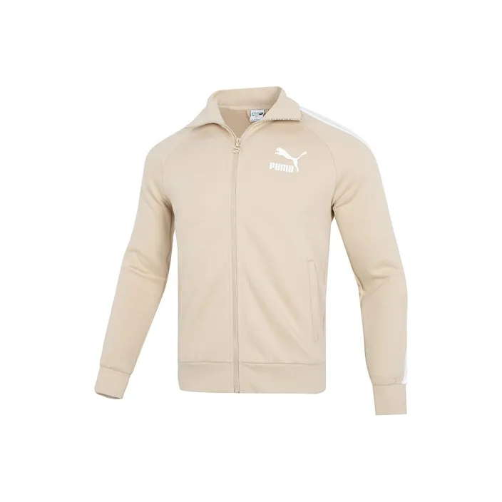 PUMA Fall 2022 T7 Collection Jackets Men Khaki-0