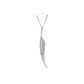 White Gold-Plated Silver