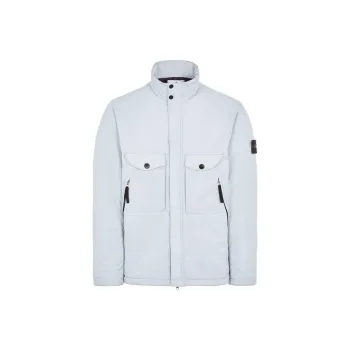STONE ISLAND Jackets Men Pearl Gray