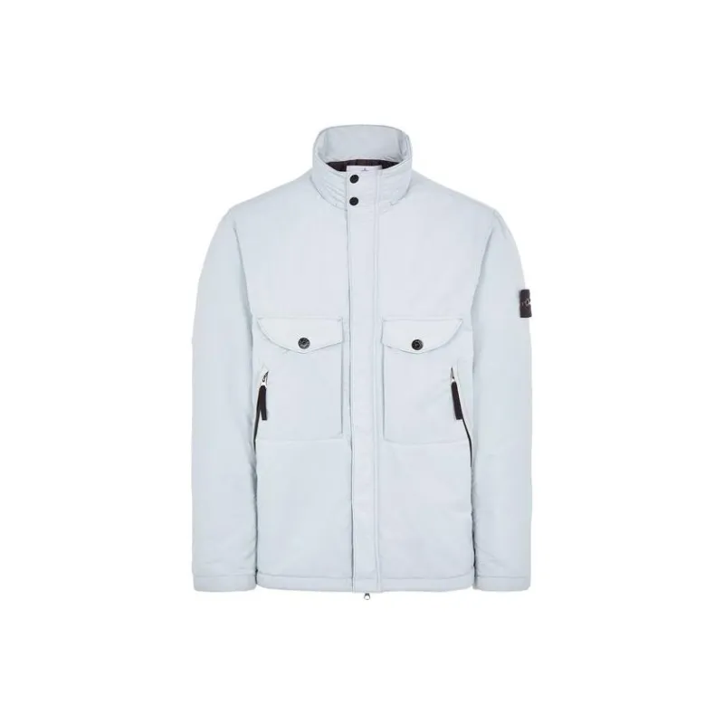 STONE ISLAND Jackets Men Pearl Gray-0