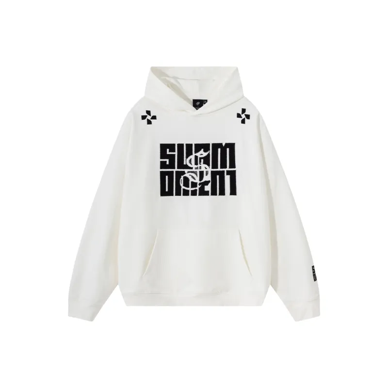 Suamoment Loose Fit Fleece Trendy Versatile Hoodie Unisex-0