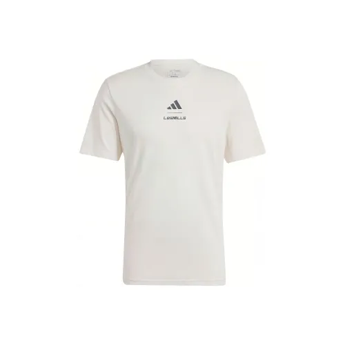Adidas LES MILLS T Shirt Men's Pink White