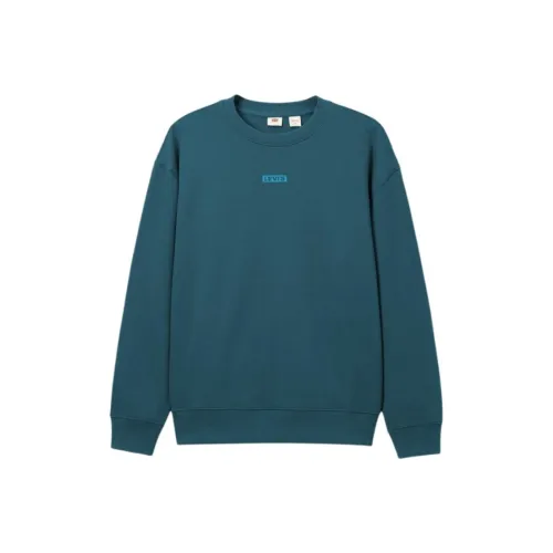 Levi's Sweatshirt Men's Peacock Blue