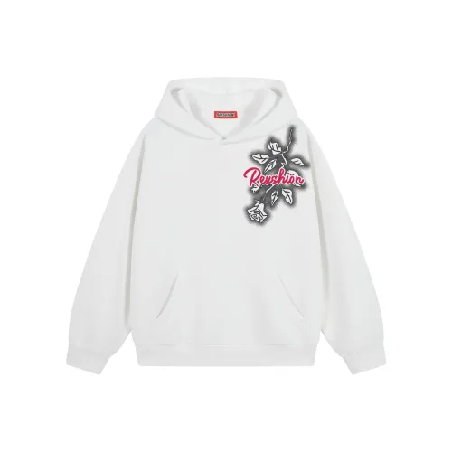 REXSHION Sweatshirt Unisex White