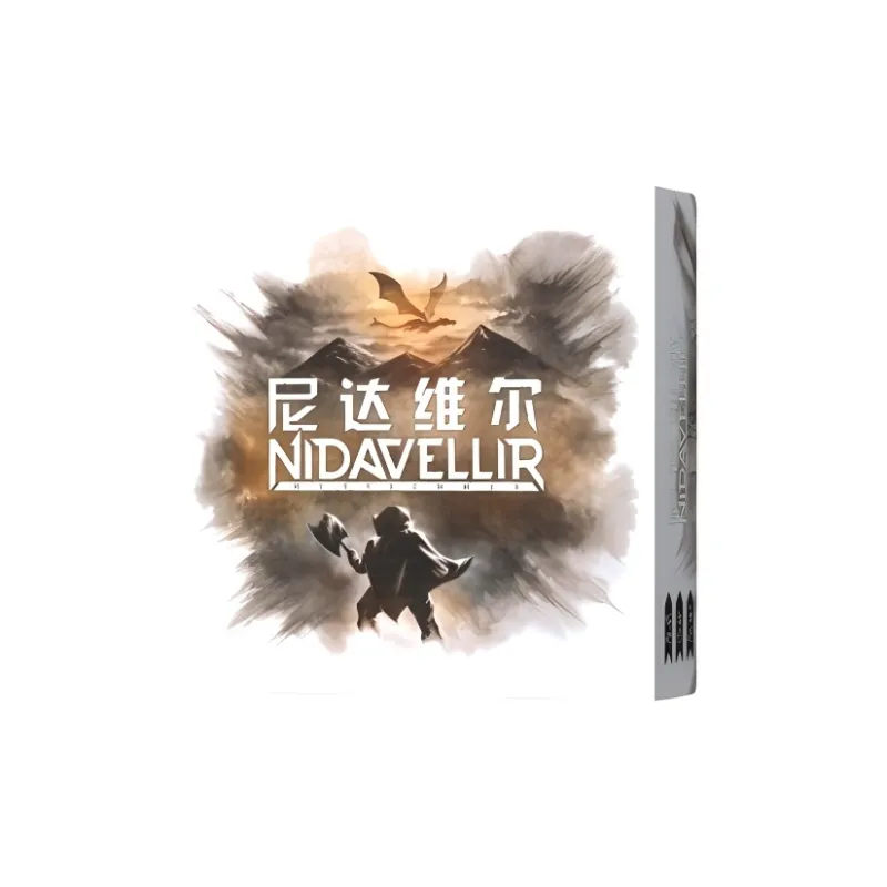 Morning Sea Landy Nidaer Card Includes Thingvellir And Eyjafjallajökull Expansion. Board Games-1