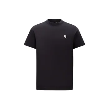 Palm Angels X MONCLER GENIUS Palm Angles Collaboration Collection T-Shirts Unisex Black