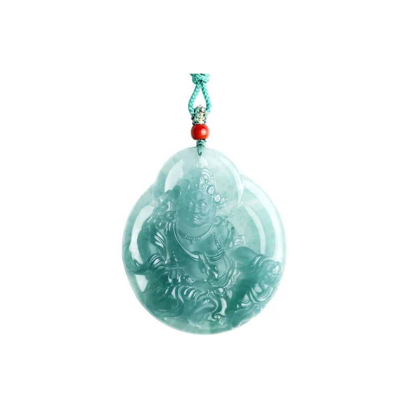 Clear Snow Ice Glutinous Necklaces Unisex-0