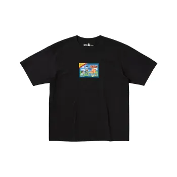 UNIQLO Kosuke Kawamura X Capcom Co-brand T-Shirts Unisex Black