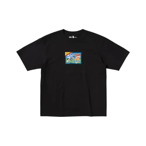UNIQLO Kosuke Kawamura X Capcom Co-brand T-Shirts Unisex Black