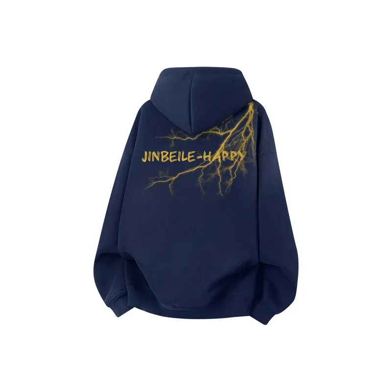JINBEILE Sweatshirt Unisex White Heather Gray-5