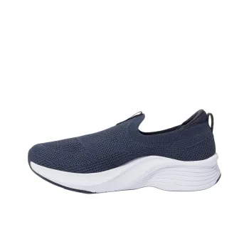 FILA Rgb Anti Slip Wear Resistant Low Top Running Shoes Unisex Dark Blue
