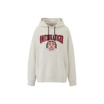 Onitsuka Tiger HOODIE Sweatshirt Unisex Ecru