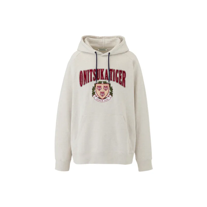 Onitsuka Tiger HOODIE Sweatshirt Unisex Ecru-0