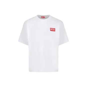 DIESEL T Boxt Lab Jacquard Logo Patch T Shirt