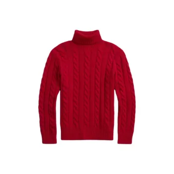 Polo Ralph Lauren Cable-knit Roll-neck Jumper