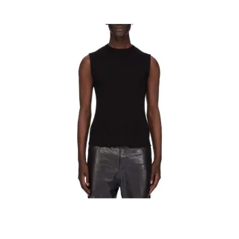 RICK OWENS Ribbed Knit Vest