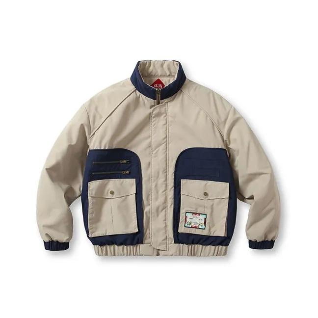 YAOJIUJIUQI Thickened Jacket Unisex Camel-0