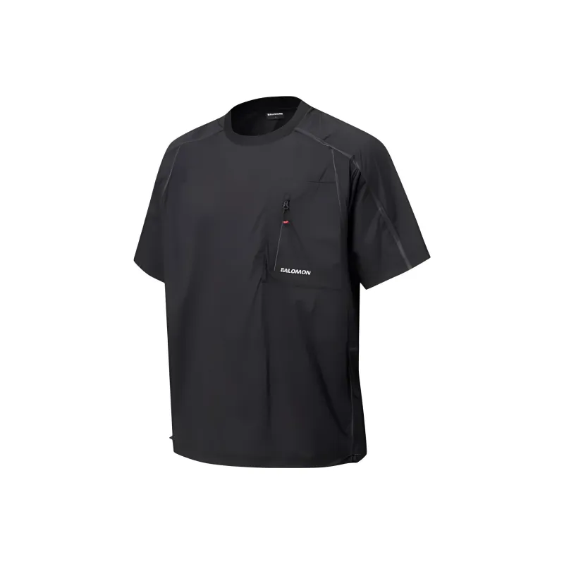 SALOMON T Shirts Men Black-2