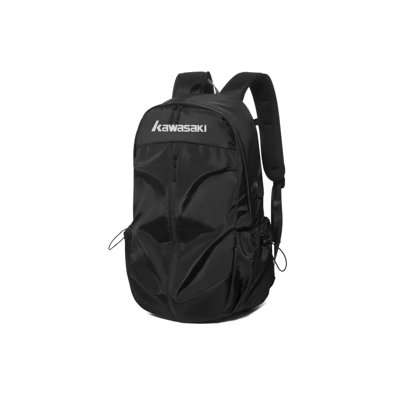 Kawasaki Polyester Backpack Laptop Bag Regular Unisex Multicolor-39