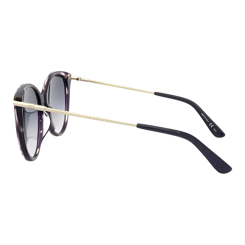 Bottega Veneta Acetate Butterfly Sunglasses Women's Purple-2